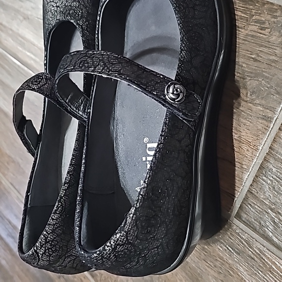 Alegria Flair Pewter Florette Career Fashion Shoe Women's 9 - Picture 5 of 8